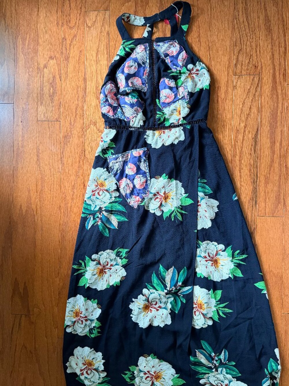 Chambered Nautilis maxi dress